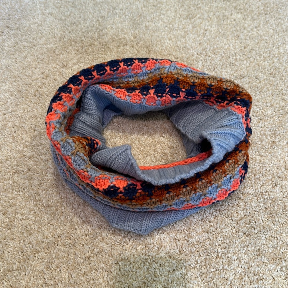 BCBG multicolored infinity scarf
